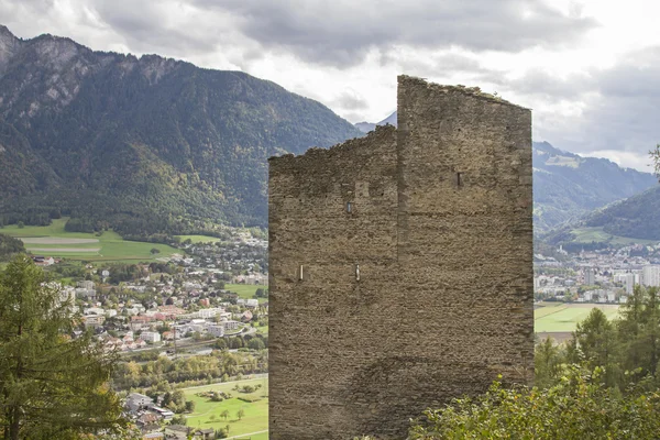 Ruinas del castillo Haldenstein — Foto de Stock