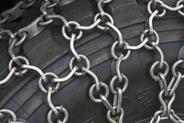 Cadenas de nieve —  Fotos de Stock