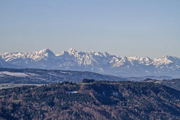 I Allgaeu Alpy Bawarskie — Zdjęcie stockowe