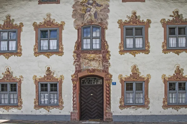 House painting in Oberammergau — Zdjęcie stockowe