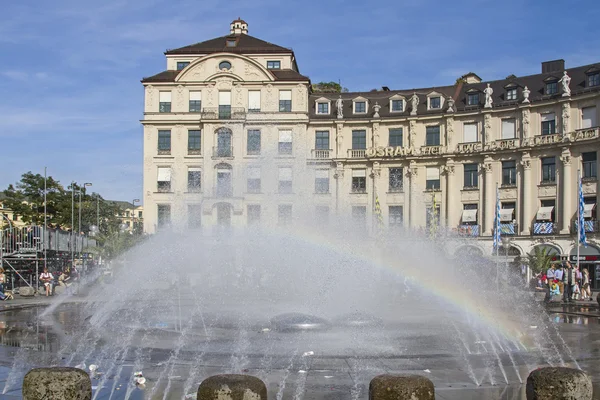 Praça Charles em Munique — Fotografia de Stock