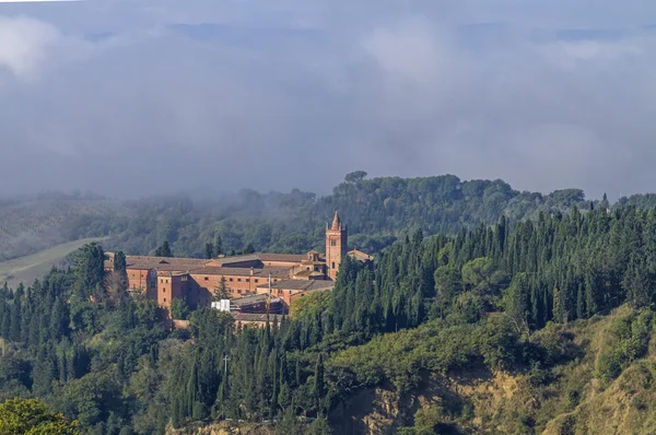 Monte Oliveto Maggiore — Stockfoto