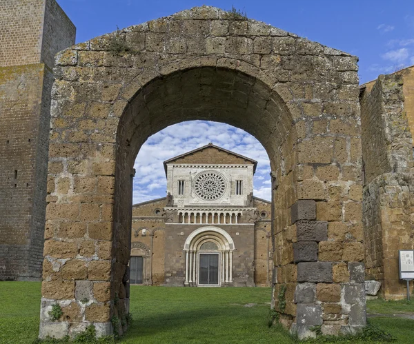 San Pietro in Tuscania — Stock Photo, Image