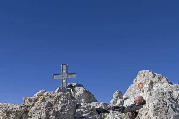 Vrchol Corno Grande — Stock fotografie