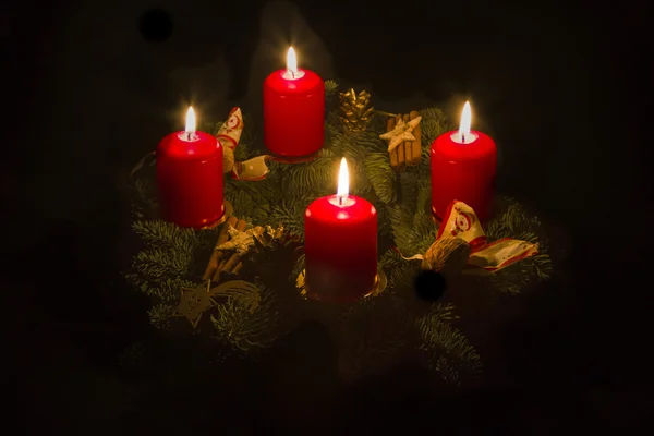 Advent wreath — Stock Photo, Image