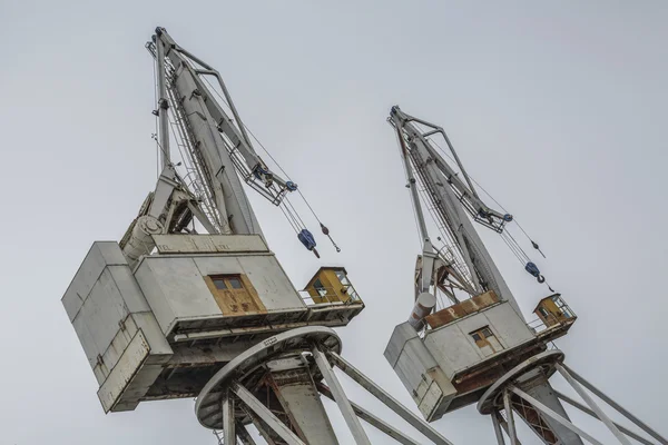 Ship cranes — Stock Photo, Image