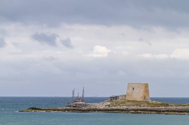 Gargano içinde gözetleme kulesi