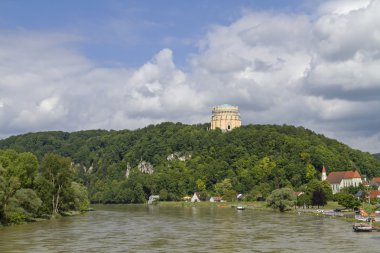 Hall of Liberation  in Kelheim clipart