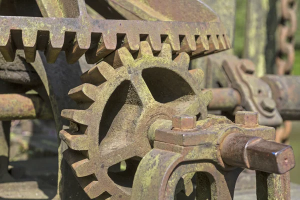 Détail d'un ancien dispositif de verrouillage — Photo