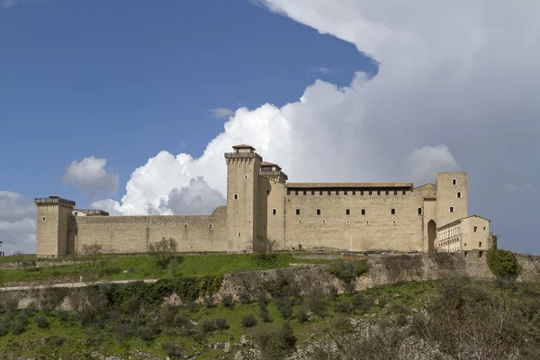 Rocca em Spoleto — Fotografia de Stock