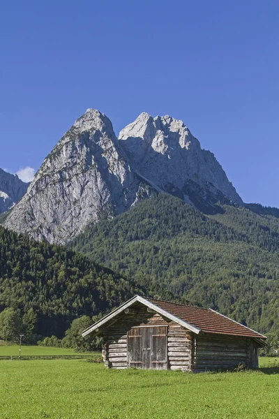 Hooi hut en Waxenstein — Stockfoto