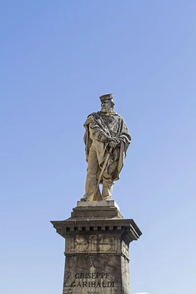 Estatua de Garibaldi en Todi — Foto de Stock