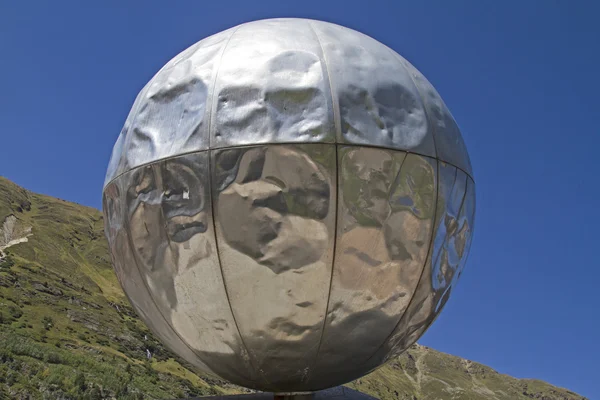 Piccard Memorial en Obergurgl — Foto de Stock