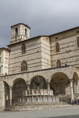 Perugia Bölgesindeki Fontana Maggiore