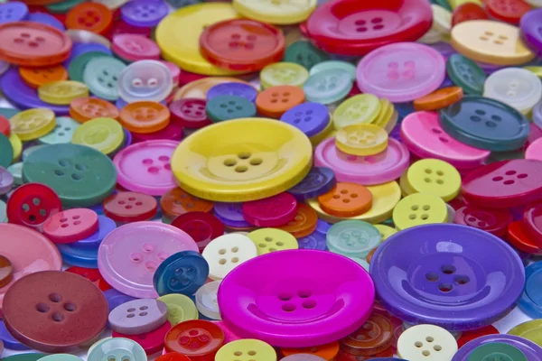 Molti pulsanti colorati — Foto Stock