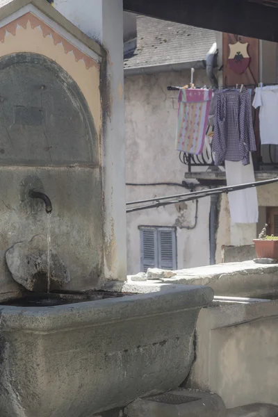 Giornata di lavanderia in Liguria — Foto Stock
