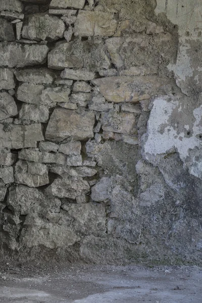 Yıkılmış duvar yapısı — Stok fotoğraf