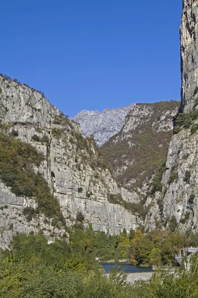 Sarca gorge in Trentino — Stock Photo, Image