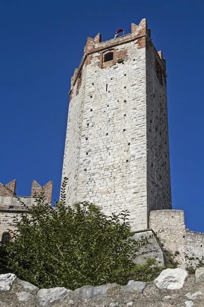 Malcesine 'deki Scaliger Kalesi — Stok fotoğraf