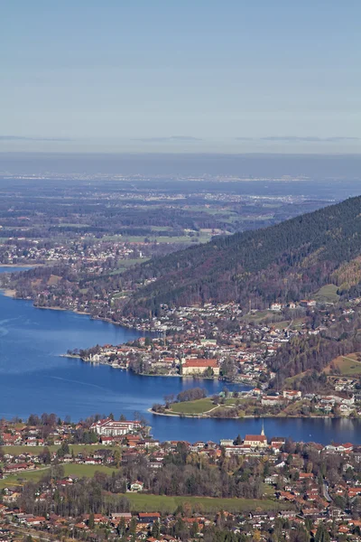 Lago Tegernsee en Alta Baviera — Foto de Stock