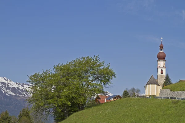 Obertelfs-남쪽 티 롤에 있는 마 — 스톡 사진