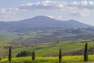 Orcia valley manzara