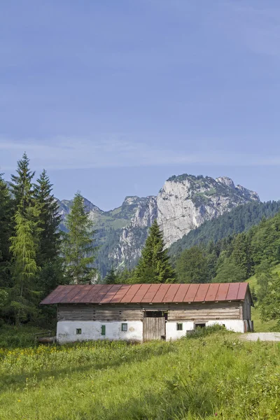 Cabaña Hauserbauern en Alta Baviera — Foto de Stock