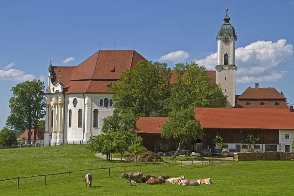 Upper Bavaria Wies kilisede — Stok fotoğraf