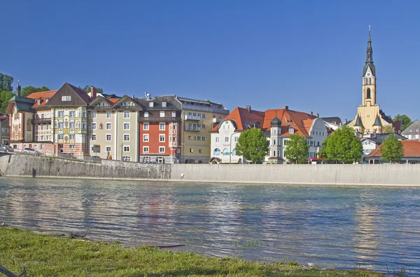 Bad Toelz - miasto w Górnej Bawarii — Zdjęcie stockowe