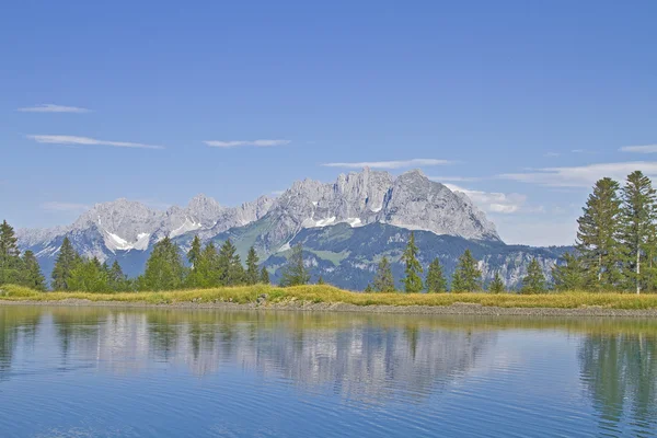 Biotopo sul fiume Weissach — Foto Stock