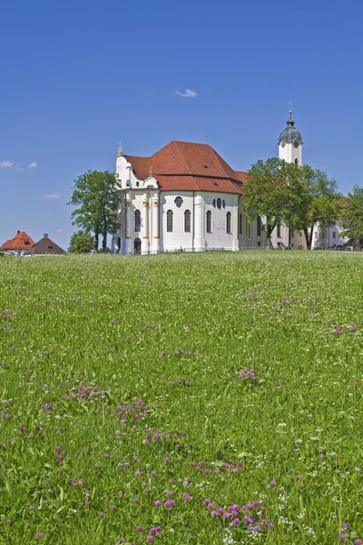 Igreja Wies na Alta Baviera — Fotografia de Stock