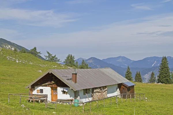 Hütte am Laerchkogel — Stockfoto