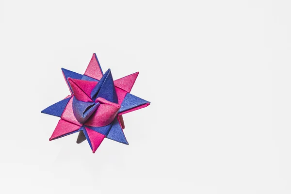 Coloured Origami Star — Stock Photo, Image