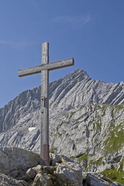 Alpspitze - hora v Wwtterstein horách — Stock fotografie