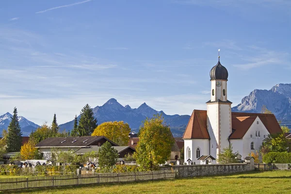 Wallgau in Oberbayern — Stockfoto