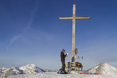 üst kısmında Rosskopf