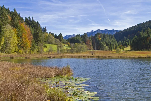 Λίμνη Ferchensee στην άνω Βαυαρία — Φωτογραφία Αρχείου