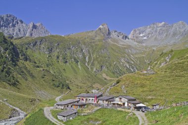 East Tyrol'deki / daki Mitteldorfer Alm