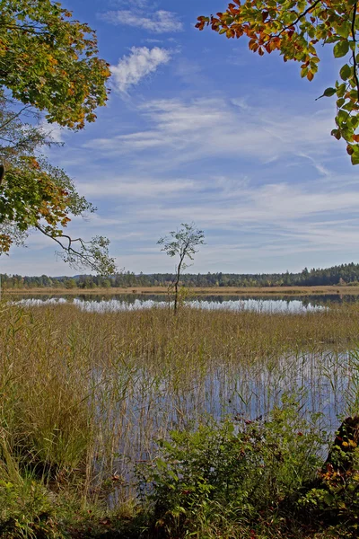 Velké jezero Ostersee — Stock fotografie