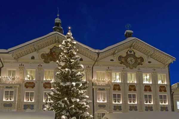 Kerstmis in slechte Toelz — Stockfoto