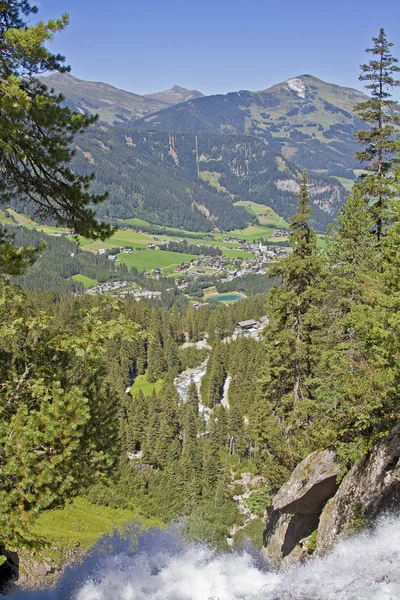 Krimmler Wasserfall in Österreich — Stockfoto