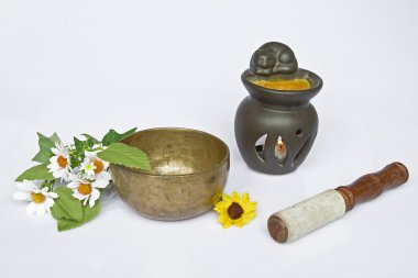 Şarkı kase meditasyon için kullanılan