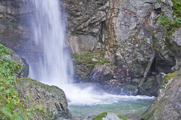 Geschwister-Wasserfall in Oberbayern — Stockfoto