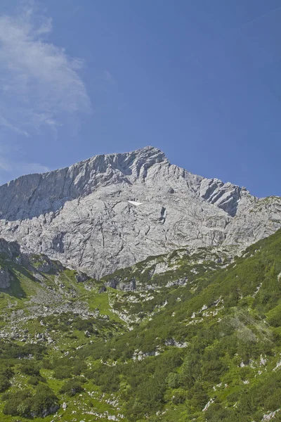 Alpspitze - montagna nelle montagne di Wwtterstein — Foto Stock