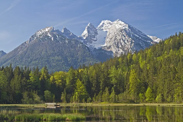 Lake Taubensee in Bavaria — Stock Photo, Image