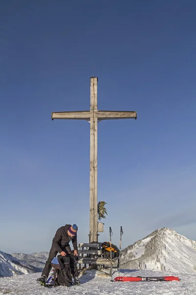 Na vrcholu Rosskopf — Stock fotografie