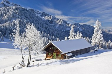 Kışın Wasensteiner Alm