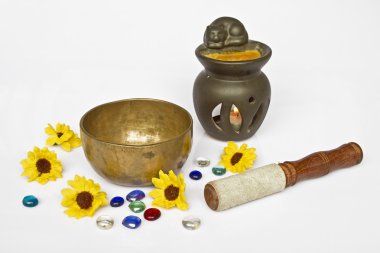 Şarkı kase meditasyon için kullanılan