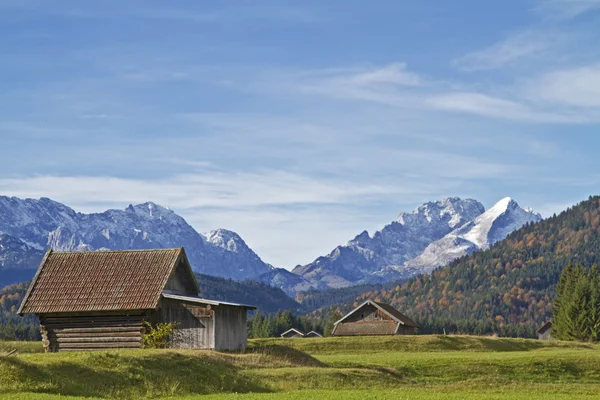 Hay chata krajina — Stock fotografie