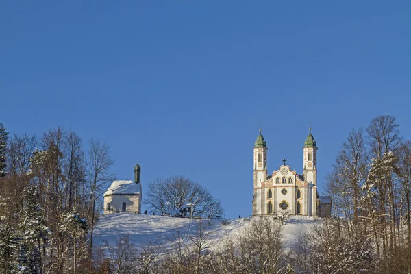 Kalwarii Kościół w Bad Toelz — Zdjęcie stockowe